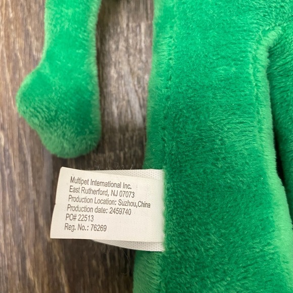 Gumby Green Plush 9" Prema Toy Stuffed Animal Bendable Character Figure Kid Gift - Picture 6 of 9